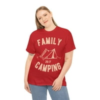 Majica s grafičkim printom za obiteljski odmor na otvorenom