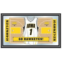 Sveučilište Iowa košarke uokviriva Jersey ogledalo