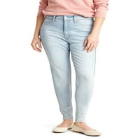 Potpis Levi Strauss & Co. Juniors 'Curvy High Rise Jeggings