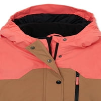 Vodootporna skijaška jakna s kapuljačom, veličine 4-18