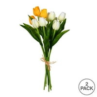 Hrpa umjetnih kremastih tulipana od 14, u paketu