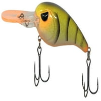 HEARHUNTER primašuje vatrenu ploču Craw Crankbait Oz Phantom Green II, 1CT