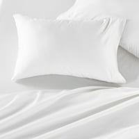 Hotelski stil TC egipatski set za krevet od pamuka, Cal King, Arctic White, 4 komada