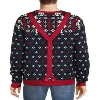 Jolly džemperi muški i veliki muški ružni božićni džemper s dugim rukavima, veličinama S-3xl