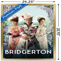 Netflee Bridgerton-Trio 24.25 35.75 uokvireni Poster