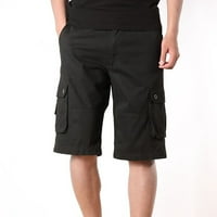 Teretne kratke hlače za muškarce udobne casual radne kratke hlače za muškarce s džepovima kratke hlače za plažu radne kratke hlače