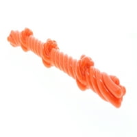 Igračka za žvakanje i povlačenje konopa u narančastom trostrukom čvoru