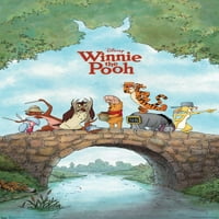Disneevski Vinnie-Pooh: filmski zidni plakat na jednom listu, 14.725 22.375