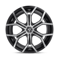 Dub S Royalty 22X9. 32 $ 87.1 $ sjajni obrađeni dvostruki krug tamne nijanse