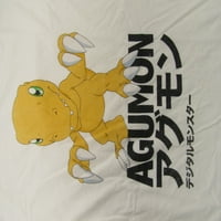 Bijela majica s uzorkom anime lika iz crtanog filma Number-Number
