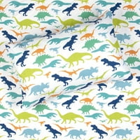 Set posteljine od mekog mat dinosaura