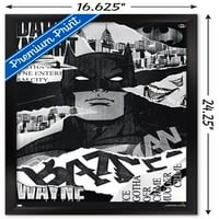 100. Godišnjica: Umjetnost 100. obljetnice-zidni poster Batman, uokviren 14.725 22.375