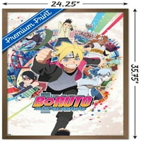 Boruto: Naruto sljedećih generacija - plakat na zidu u obliku kruga, 22.375 34