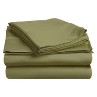 Plahte i jastučnice od egipatskog pamuka s brojem navoja 400, 4-dijelni set plahti od EA