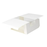Spužvasti kolač od bijelog papira - s prozorom - 1 4 1 4 1 4 - kutija za brojanje
