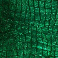 Shason Textile 60 poliester cosplay tkanina za zanat kornjače po dvorištu, zeleno
