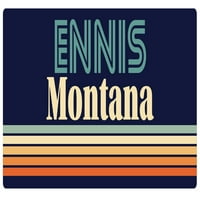Vinilna naljepnica Ennis Montana retro dizajn
