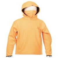 RealTree Blaze narančasta puloverska kapuljača za izvedbu mladića s vratnim hodom