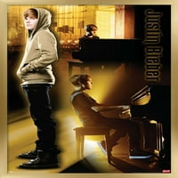 Justin Bieber - plakat na zidu klavira, 14.725 22.375