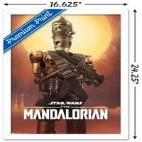 Ratovi zvijezda: Mandalorijanac-IG - zidni poster, 14.725 22.375