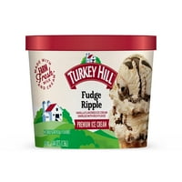 Turkey Hill Fudge Ripple Premium sladoled, fl oz