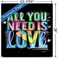 Jason Neilor - zidni poster sve što trebate je ljubav, 22.375 34