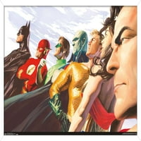Stripovi-Justice League-al Ross - portretni plakat na zidu, 14.725 22.375