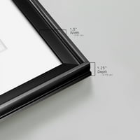 Wexford Home Networks III Premium Framed Print, 18.5 24.5 - Spremni za objesiti, crno