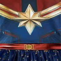 Kapetan Marvel Girls 4- & Plus cosplay tutu tulle haljina