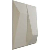 Ekena Millwork 7 8W 7 8H Dekorativna 3D стеновая ploča Locke EnduraWall, ультратонкое pokrivenost Satin Blossom White