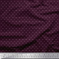 Satenska svilena tkanina s geometrijskim tiskom u donjem rublju za košulje široke dvorišta
