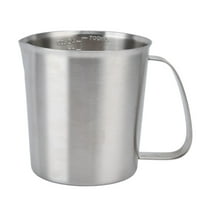 Mjerna čaša, kuhinjska mjerna čaša od nehrđajućeg čelika za restorane i dom