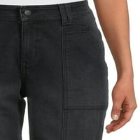 Vremenske i TRU ženske srednje korisne komunalne hlače, 27 inseam, veličine 2-20