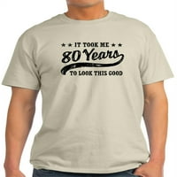 ;- Smiješna svijetla majica s 80. rođendanom-svijetla majica -;
