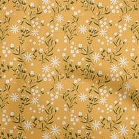 svilena prugasta tkanina u žutoj boji, dječja Cvjetna odjeća, Uradi Sam tkanina za prošivanje, tiskana tkanina širine dvorišta