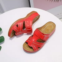 Ženske ljetne Ležerne Sandale, Japanke, ženske ravne cipele s potplatom, ženske ortopedske neklizajuće Ležerne papuče na plaži