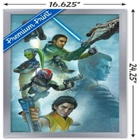 Pobunjenici Ratova zvijezda-blagdanski zidni poster, 14.725 22.375