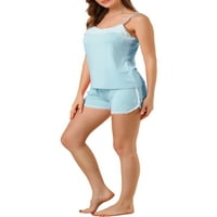 Jedinstvene ponude ženske mekane čipkaste odjeće za spavanje camisole kratke hlače pidžama