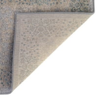 Jedinstveni Salzburški tepih na tkalačkom stanu 4' 1 6' 1 , Siva