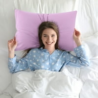 Jedinstvene ponude dvodijelne meke jastuke od mikrovlakana, standardna, lavanda