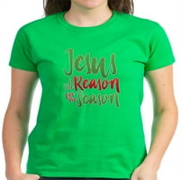 - Isus ima razlog - ženska tamna majica