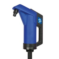 Kemijska pumpa za teške uvjete rada s ručnom polugom za teške uvjete rada i usisnom cijevi, plava