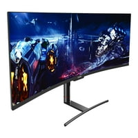 Viotek SUW49DA Super Ultrawide Monitor 5120x1440p 120 Hz 4 ms 1800R 32: Dvostruka igra zaslon QHD zaslon kompatibilan s Freesync