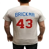 Majica dresa Phil Brickme rookie godine u bejzbolskom filmu pitching trener 43