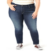 Potpis Levi Strauss & Co. Womens Plus Size Modern Slim Jean