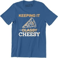 Smiješni slogan Muške kuhinje u Mumbaiju s natpisom cool Pizza T-Shirt