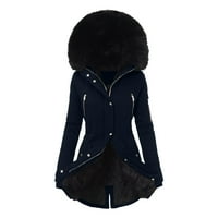Ženski kaputi plus size, djevojački Kaputi, svakodnevni ženski zimski kaput Plus size, jakna s reverom s dugim rukavima, Vintage