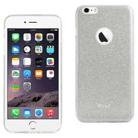 IPhone plus 6s plus sjajni svjetlucavi hibridni hibridni futrola u srebrom za upotrebu s Apple iPhone 6s plus 6-pack