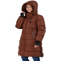 Reebok ženska plus maxi puffer kaput s haubom