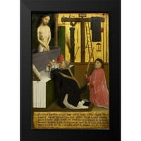 Marmion, Simon Black uokvirena suvremena muzejska umjetnička gravura pod nazivom Misa svetog Grgura